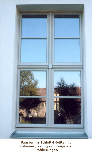 Fenster im Schloß Gröditz