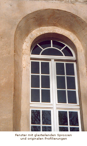 Fenster mit glasteilenden Sprossen